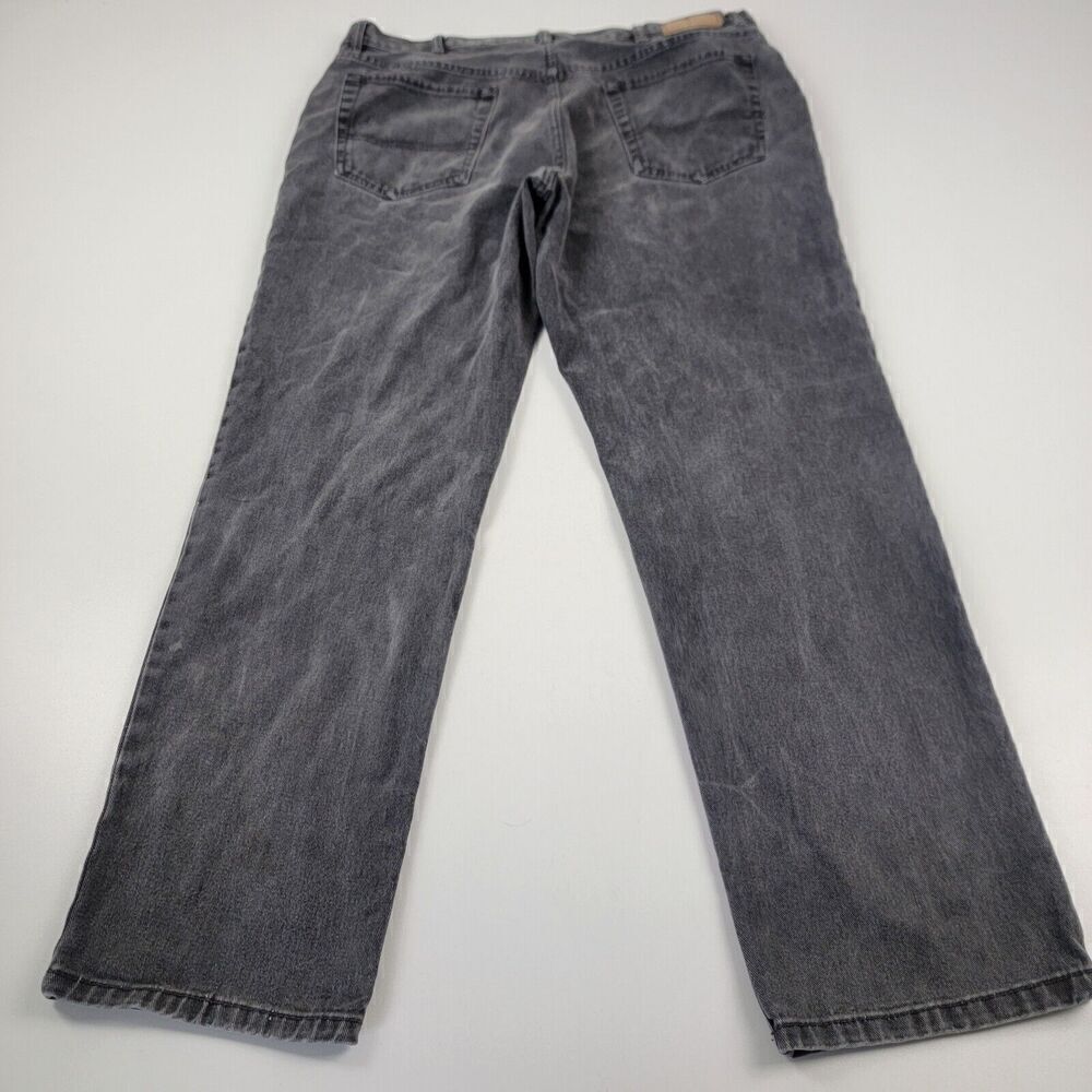 Urban Up Pipeline Black Denim‎ Baggy Jeans 38x32 Distressed Vintage Y2K Jeans